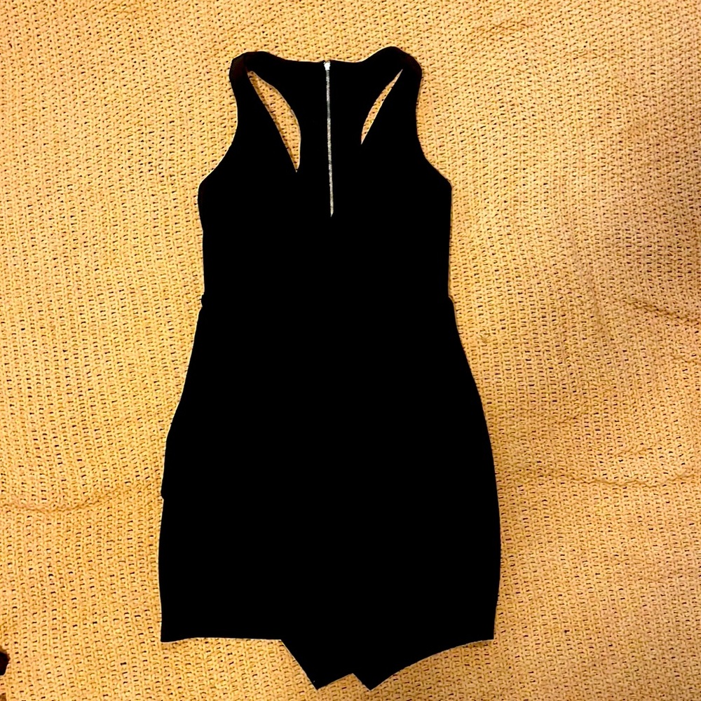 Solemos Black Mini Dress